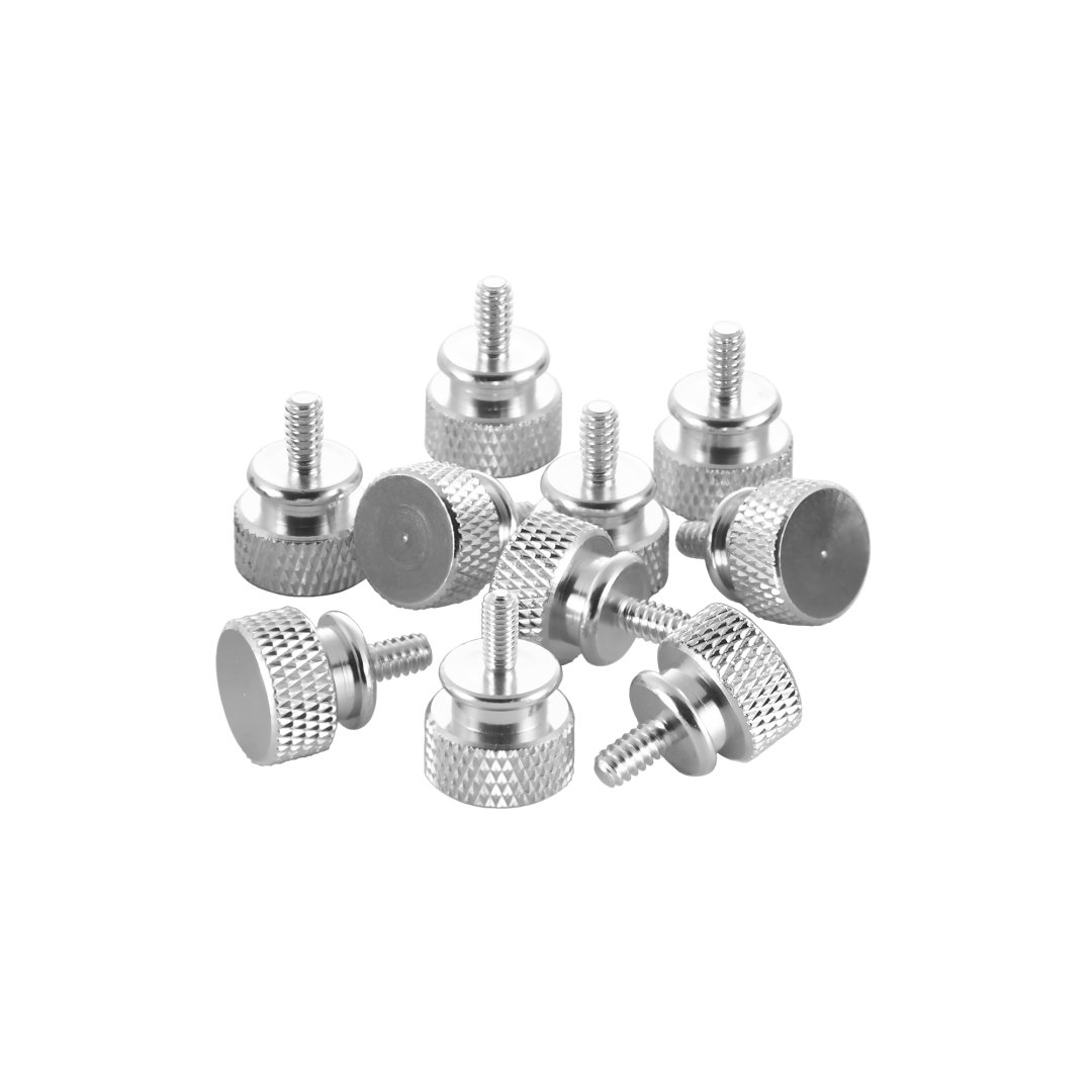 CableMod Anodized Aluminum Thumbscrews 10 Pack - UNC 6-32 for US