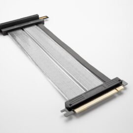 CableMod Right Angle PCI-e 4.0 Riser Cable (Black, 22cm)