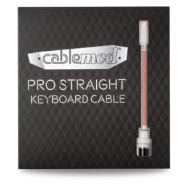 CableMod Pro Straight Keyboard Cable (Orangesicle, USB A to USB Type C, 150cm)