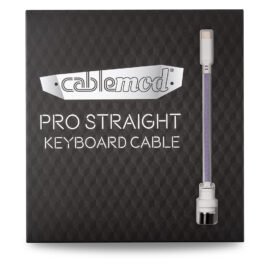 CableMod Pro Straight Keyboard Cable (Rum Raisin, USB A to USB Type C, 150cm)