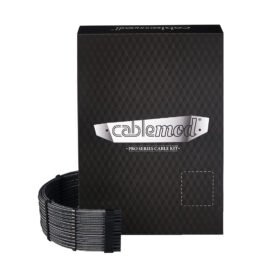 CableMod C-Series Pro ModMesh Sleeved 12VHPWR Cable Kit for Corsair RM (Black Label)