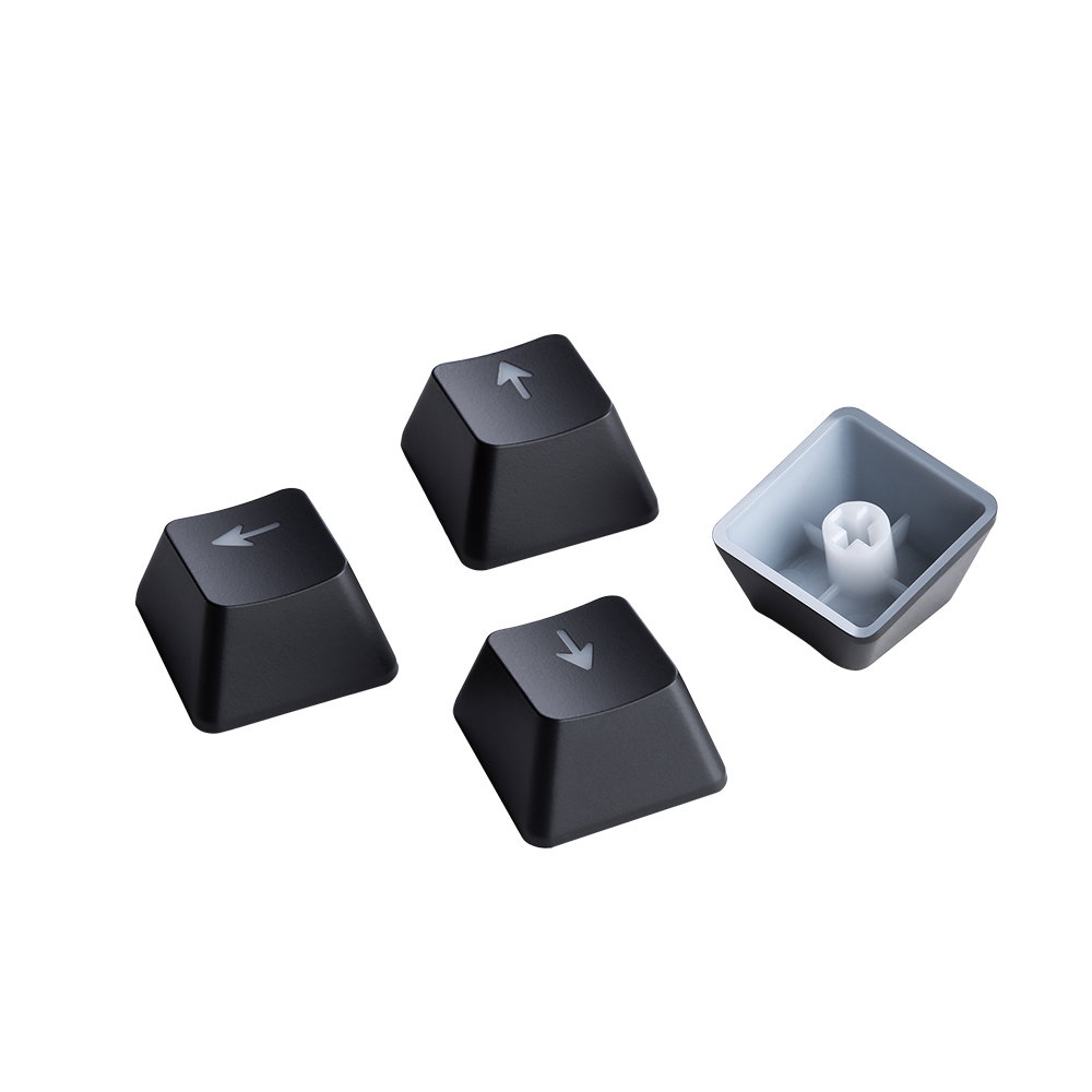 CableMod Premium ABS Laser Keycap Set - CM Japan (Black, OEM