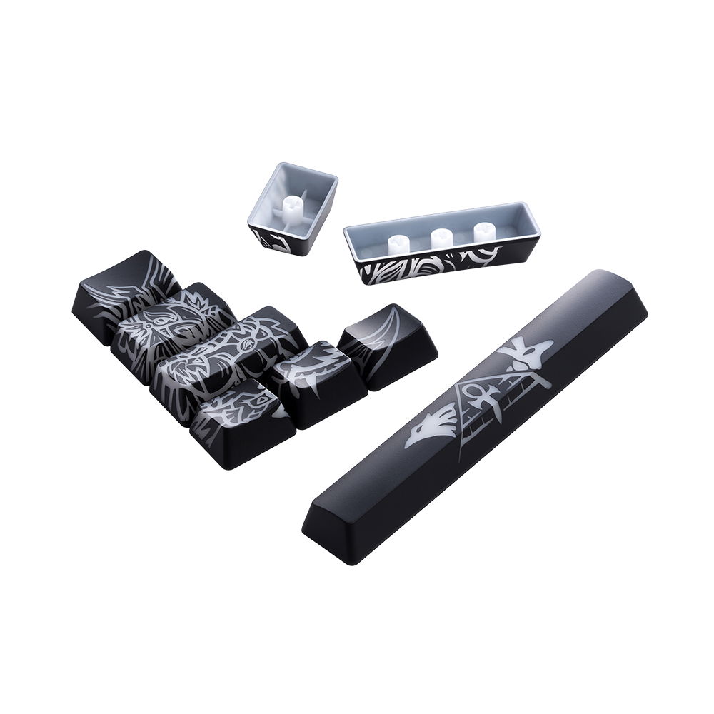 CableMod Premium ABS Laser Modifier Keycap Set CM Egypt Horus vs Seth