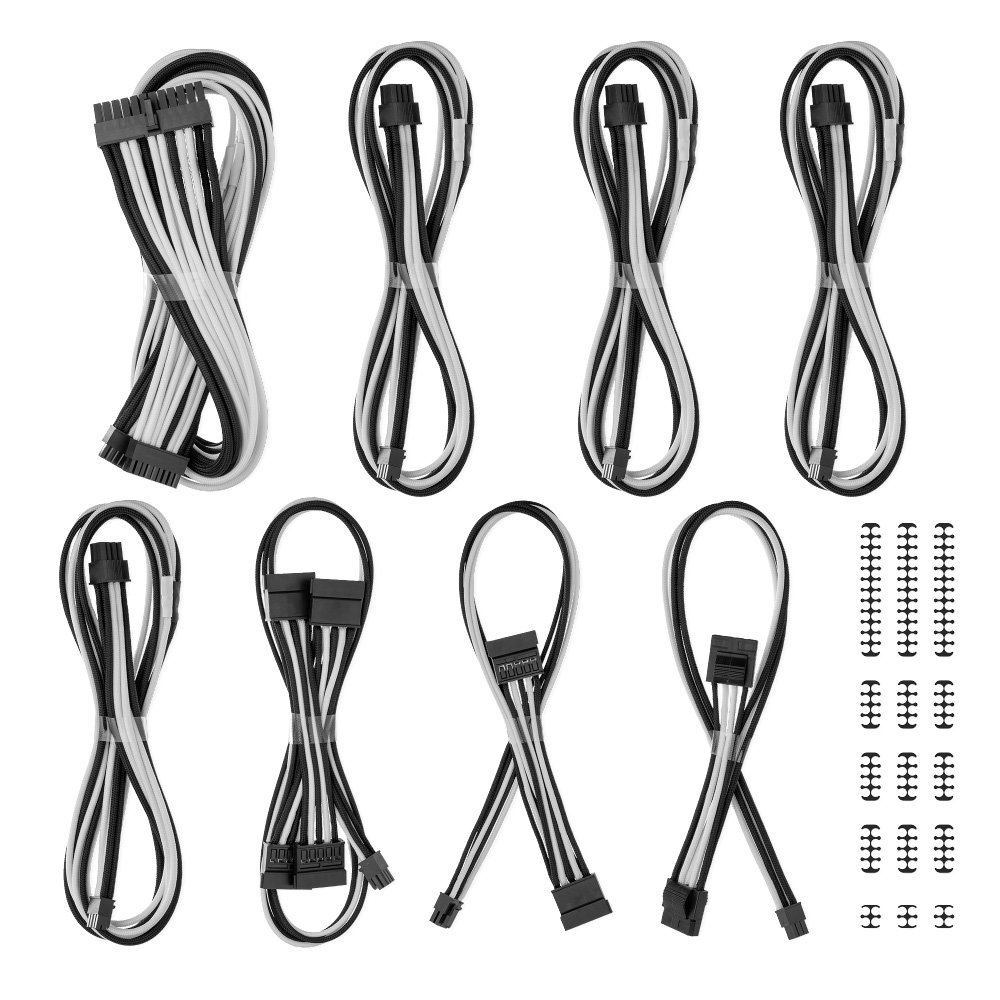CableMod C-Series Classic ModFlex Sleeved Cable Kit for Corsair