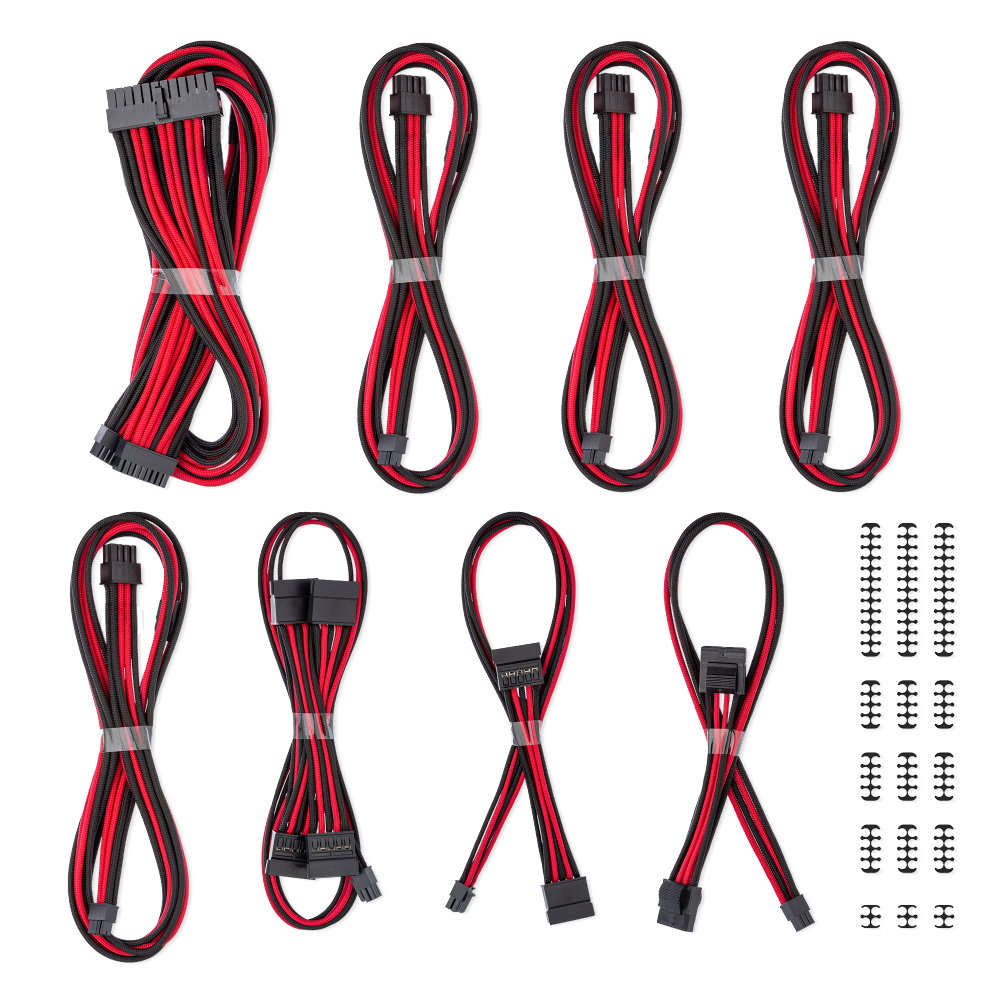 CableMod C-Series Classic ModFlex Sleeved Cable Kit for Corsair